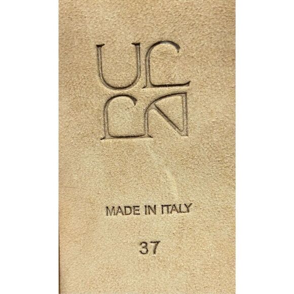 Ulla Johnson Penelope Strappy Kitten Heel in Pecan Brown NWB Size 37 or 7 - Picture 9 of 11